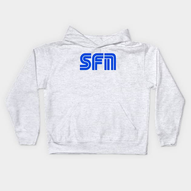 SFN Sega Style Logo Kids Hoodie by SFNMerch